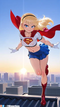Supergirl (Superman) WienerGens AI Generated