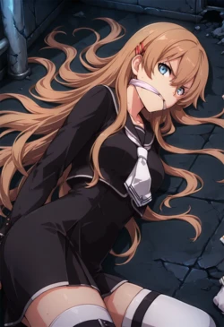 [Pixiv] masuo - 【Tokyo Xanadu】Asuka Hiiragi Restraint(AI Generated)