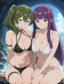 artkoikoi - Fern + Übel | Frieren: Beyond Journey's End (Patreon) (Set 01) [AI Generated]