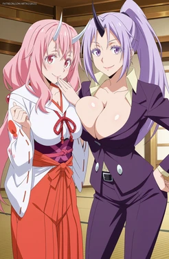 artkoikoi - Shuna and Shion | That Time I Got Reincarnated as a Slime (Patreon) (Set 01) [AI Generated]