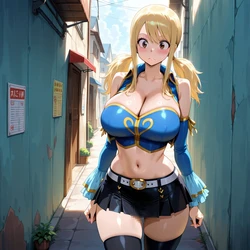 [Hypno Girls] Lucy Heartfilia - part 1 [AI Generated]