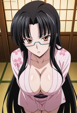 artkoikoi - Tsubaki Shinra | DxD (Patreon) (Set 01) [AI Generated]