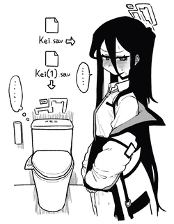 [朝比奈吉利] 馬桶key (ブルーアーカイブ)