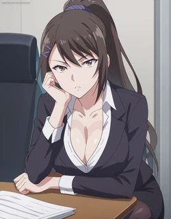 artkoikoi - [Request] Sae Chabashira | Classroom of the Elite (Patreon) (Set 03) [AI Generated]