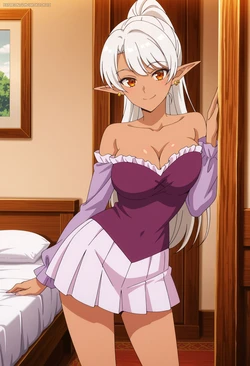 artkoikoi - [Request] Silk Amberwood | I Left My A-Rank Party to Help My Former Students Reach the Dungeon Depths! (Patreon) (Set 01) [AI Generated]