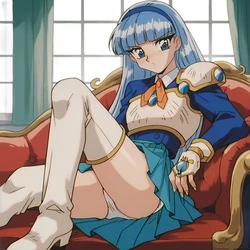 Umi Ryu**** Showing Panties (100p) (Magic Knight Ray***th) (pantira-maniax)[AI Generated]