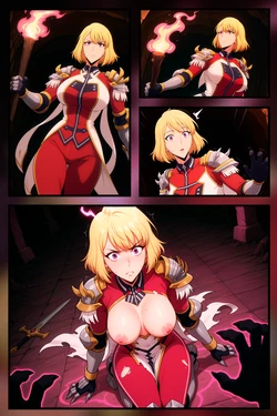 Solo Leveling - Cha Hae-In Mind Control Mini Comic - Lustful Mind [AI Generated]
