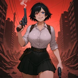 Devil May Cry 3 - Lady Mind Control Set  - Lustful Mind [AI Generated]