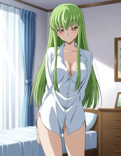 [HayasakaHentai] C.C. - Code Geass: Lelouch of the Rebellion (Patreon) [AI Generated]