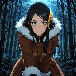 NekoNest - Hee-Jin Park | Snowy Forest (80 Images) (Patreon) [AI Generated]