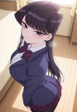 Kawaani - Komi Shouko | Komi-san wa Comyushou desu 96P(EXTRAS) (Patreon) [AI Generated]