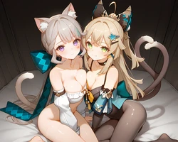 [Sam] Kirara x Lynette (Patreon) [AI Generated]