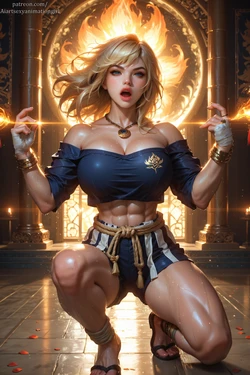 [Patreon] [AiASAG] [4K] 💪🏽Fighting Girls💫 - Preview [AI Generated]