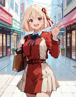 Chisato Nishikigi - Shopping (Lycoris Recoil) [AI Generated] [Gog0chan]