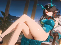 [Patreon] [AI's Neko] Dusk - Arknights [AI Generated] [uncensored]