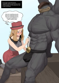 [wjs07] Serena X Machamp (Pokemon) [uncensored]