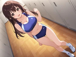 陸上部員の標的にされた憧れの美人先輩に追い込みレ〇プ[AI Generated]