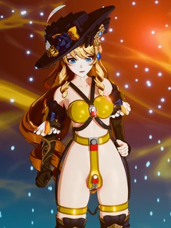 [Finathai] Navia's Golden Chastity Belt (Pixiv Fanbox)