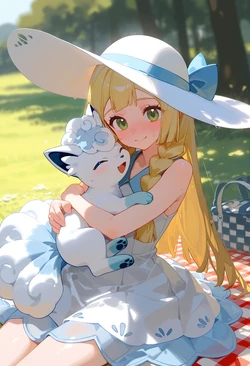 [Cornelia_winterhowl] Lillie X Mallow Shower (Patreon) [AI Generated]