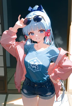 [Cornelia_winterhowl] Ayaka Beach Episode (Patreon) [AI Generated]