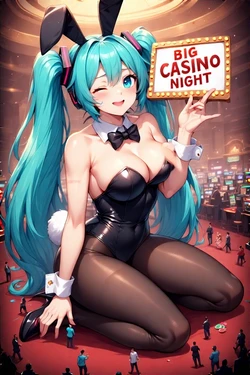 Hatsune Miku BunnyGirl [AI Generated]