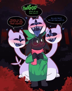 [CrushPepper] Ralsei x Clover (Deltarune)