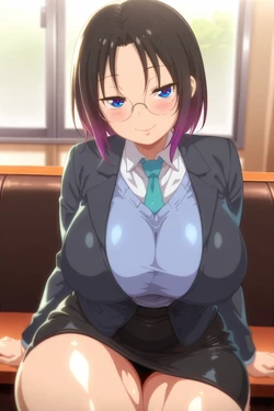 [Yokuto] Elma (maidragon) x BWC (Miss Kobayashi's Dragon Maid) [AI Generated]