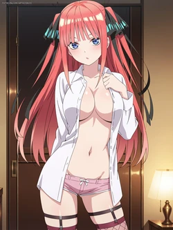 artkoikoi - Nino Nakano | The Quintessential Quintuplets (Patreon) (Set 05) [AI Generated]