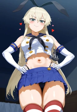 [GintoAi]Shimakaze(Kantai Collection)(AI Generated)