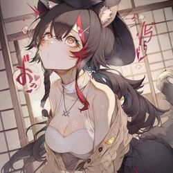 kkoi - 隣の変態奥さんな感じの大神ミオ Ookami Mio (135p) (Patreon) [AI Generated]