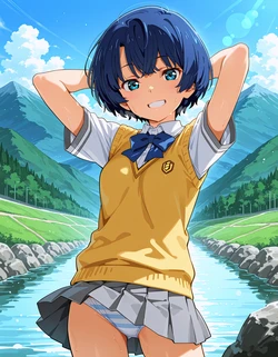 [boobs=ABC] Tanigawa Kanna (Waiting in the summer) [AI Generated]