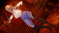 [Saori] Wilhelmina captured by goblin