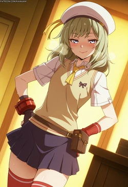 Kawaani - [Request] Elina der Vogelweide | God Eater 96P(EXTRAS) (Patreon) [AI Generated]