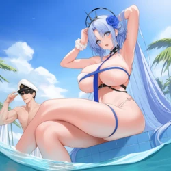 [AI小松鸟]指挥官与阿尔萨斯的纯情❤️ 1-6 [Ai Generated]