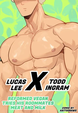 [Kaito Draws] Lucas x Todd - Reformed Vegan Tries his Roommates Meat and Milk