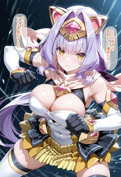 AI魔法少女 (Iarebon) Fantasy Heroine Anal Torture Hell __ Four Beautiful Transforming Heroines Captured Chapter 1_Estima●ka vs Ganu●gil [AI Generated]