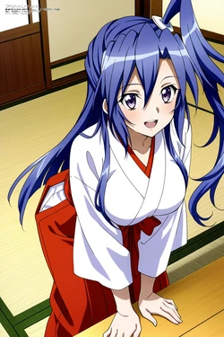 [minakaze] Tsubasa Kazanari : Miko Outfit (Symphogear)[AI Generated]