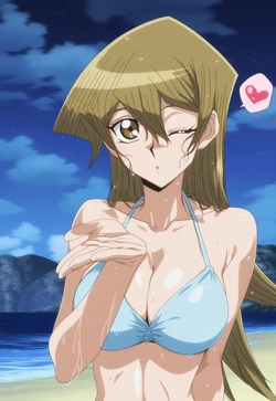 [Sephiaton] Alexis Rhodes(Yu-Gi-Oh! GX) - Anime Style (Patreon) [AI Generated]