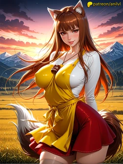 [Anilvl] Holo - Spice and Wolf [AI Generated]