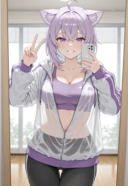 Nekomata Okayu [Hololive] set01 / 猫又おかゆ (Patreon) [AI Generated]