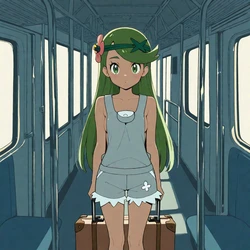 Poke066 - Mallow – Shadows Behind the Curtain – Light NSFW (Total: 125) (Patreon) [AI Generated]