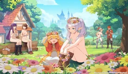 芙莉莲联动宣传图 (GuardianTales) (坎公骑冠剑)