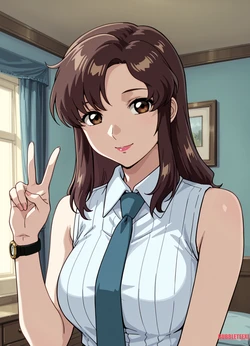 [BubbleTeeXL🔞] Murrue Ramius (The Gundam Seed)[AI Generated]
