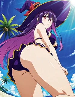 [sarabure] 水着でおねショタ イドラ・アーヴォルン (戦隊レッド異世界で冒険者になる).[AI Generated]