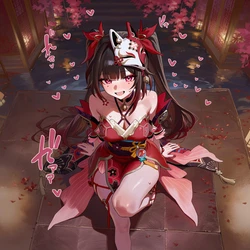 [AI-Generated] (Nanami) 花火(スターレイル) Sparkle