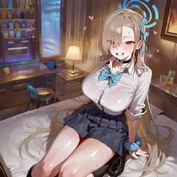 [AI-Generated] (Nanami) アスナ Asuna (Blue Archive)