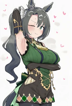 [AI Generated] 里见皇冠（Satono Crwon） umamusume pretty derby