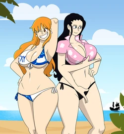 [ComicalWeapon] Jester's Resort - Nami and Robin