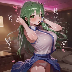 [AI-Generated] (Nanami) 東風谷早苗 Kochiya Sanae