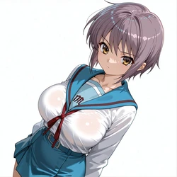 [DeepMole] Haruhi_Yuki_S(480p)(Hard) [AI Generated]